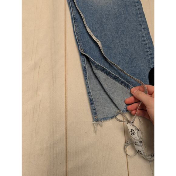 Dl1961 Patti vintage straight jeans reef raw split hem - Picture 5 of 14